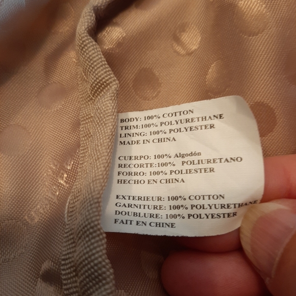 Madden Girl Backpack Blue and Cream Stripped - Picture 3 of 16